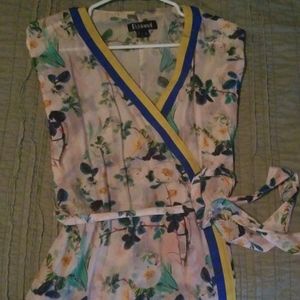 NWOT Anthropologie wrap blouse